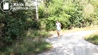 Accidental scat while peeing - video 2