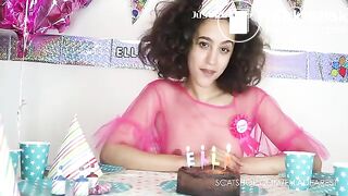 Perfect Ebony Model Birthday Scat