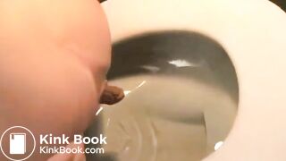 Hot girl pooping on toilet 9