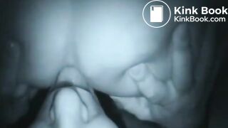 Girl shits in boys mouth