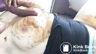 Hot chubby girl messy panties messy pussy