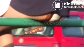 Public panty poop - video 8