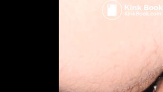 Black slut swallows scat straight from ass