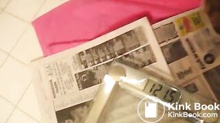 the girl pooped to lose weight