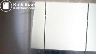 Asian girl poops in squat toilet 64