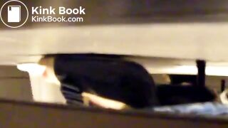 Asian girl poops in squat toilet 64