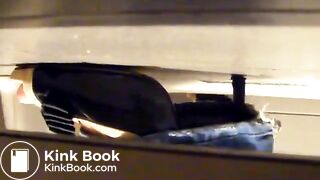 Asian girl poops in squat toilet 64