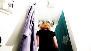 Hot girl pooping on toilet 6