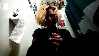 Hot girl pooping on toilet 6