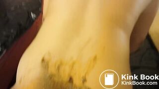 Rubbing my friend's shit on her ass