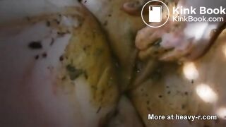 BBW Shit smearing