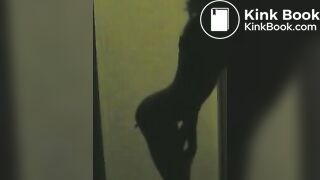 A Pooping Silhouette