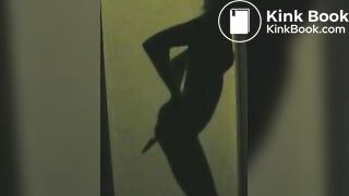 A Pooping Silhouette