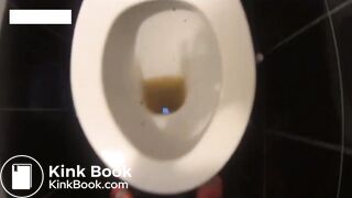 Hot chick takes multiple sloppy shits