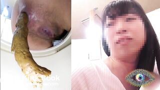 ... ぴーぴんぐカフェトイレ おまる座りでウンチする女たち