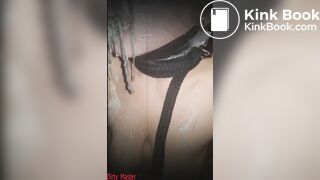 Romanian Scat Slut with her Master.