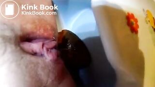 Plastic Potty Pooper (Close up)