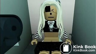 A very gassy Roblox girl farting and pooping