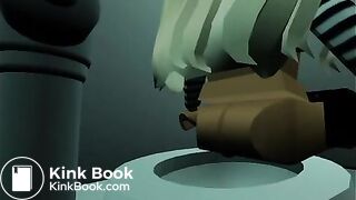 A very gassy Roblox girl farting and pooping