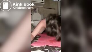 [M] TEEN EATS SHIT OFF FLOOR
