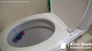 Sexy teen toilet pooping - video 132