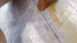 adorable and sexy girl pooed and peed - video 3