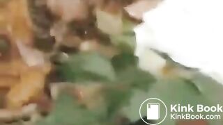 Redhair jp cheerleader take a poop at the forest