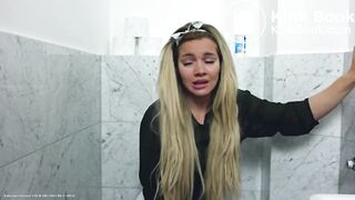Two sexy teens toilet diarrhea farting scene