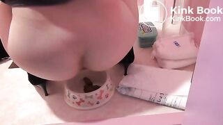 Man eating shit from Japanese girl (Part 146)