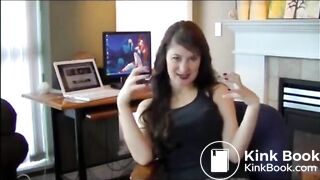 Sharting woman with poop