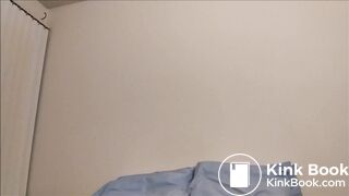 beautiful and sexy girl crapping and peeing