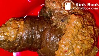 Woman Shits Turd as Big as Her Forearm