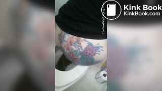 Sexy Girl on Toilet
