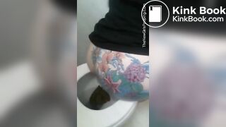 Sexy Girl on Toilet
