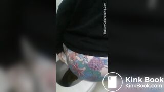 Sexy Girl on Toilet