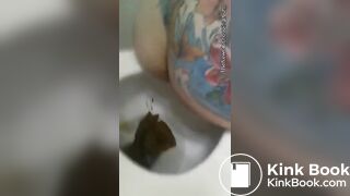 Sexy Girl on Toilet