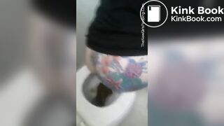 Sexy Girl on Toilet