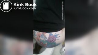 Sexy Girl on Toilet