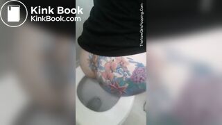 Sexy Girl on Toilet