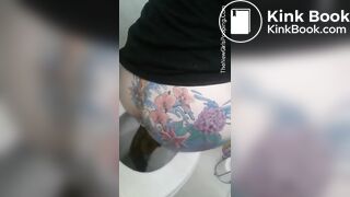 Sexy Girl on Toilet