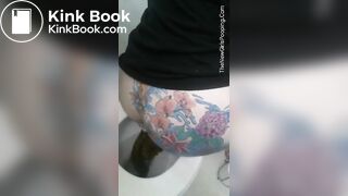 Sexy Girl on Toilet