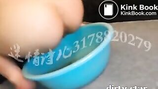 chinese scat slave shit and eat