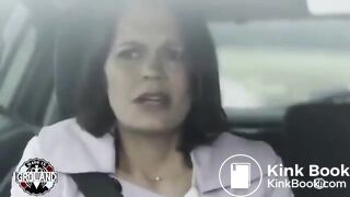 woman shit in the middle of the road
