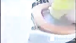 Simone goes big in the toilet