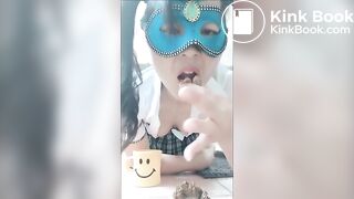 Shit collection Japanese eater 1