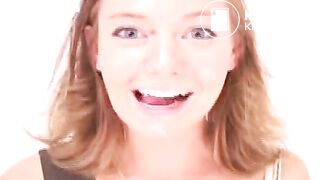 Mix of beautiful girls pooping on the toilet for us