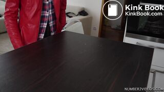 Leona Poops on The Table