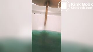 korean girl toilet poop - video 4