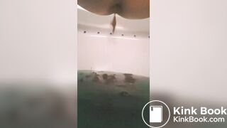 korean girl toilet poop - video 4
