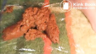 Mix of beautiful girls pooping lovely big turds